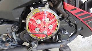 how Y15 dry clutch sounds like #y15zr #mopedtouring #mopedadv