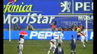 1999/00.- Rayo Vallecano 1 Vs Atlético Madrid 1 (Liga - Jª 20)
