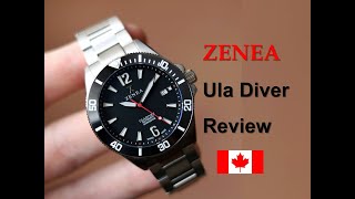 Zenea Ula Diver Review - One of the Best Microbrand Dive Watches Coming from Canada