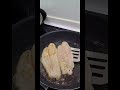 frying pangasius fillets fish asmr shorts viral trending