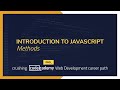 Crushing Codecademy PRO WEB DEVELOPMENT career path Challenge - Methods