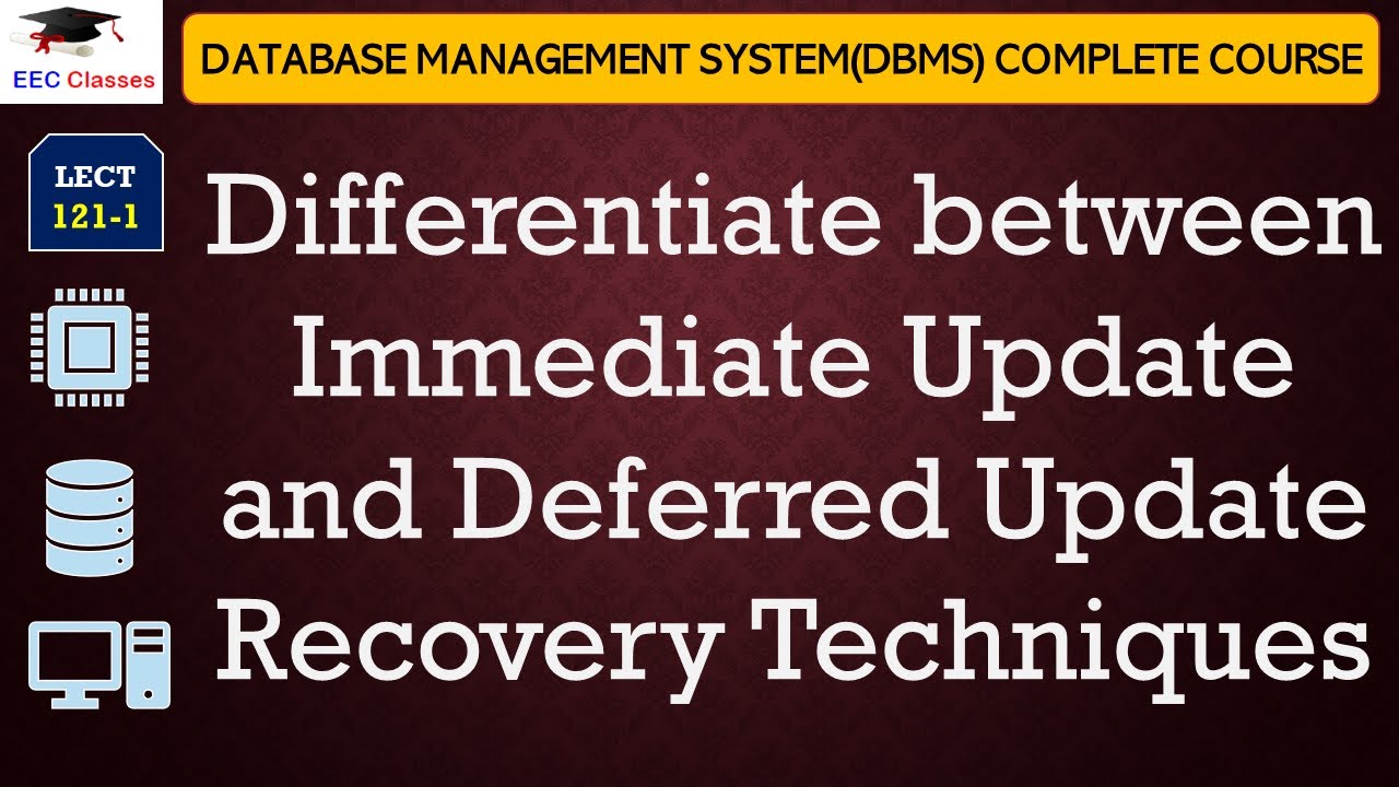 L121-1: Differentiate Between Immediate Update And Deferred Update ...