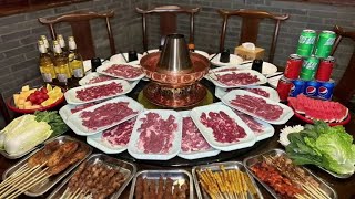 嗨虾?老北京涮羊肉#嗨虾 #铜锅涮肉 #抖音美食推荐官