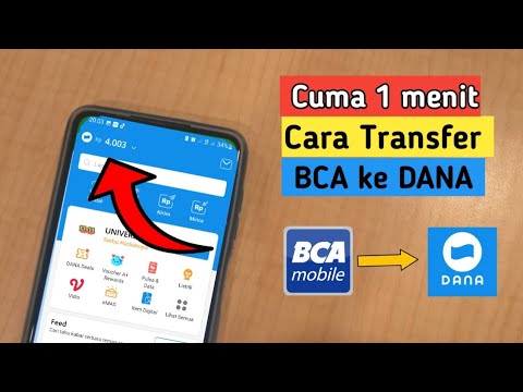 Cara Transfer BCA Ke Dana (BCA Mobile) - YouTube