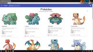 Pokedex Web App Demo + Tour