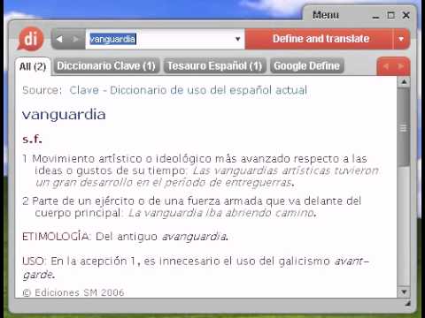 Definición De Vanguardia - YouTube