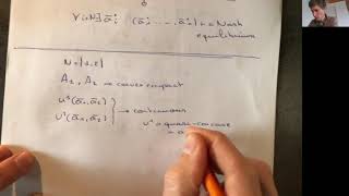 Math-S400: Lecture XX - Existence of a Nash equilibrium