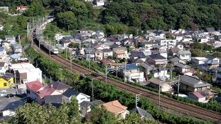 2020.10.25 真鶴～湯河原（湯河原大カーブ）3033M 踊り子13号