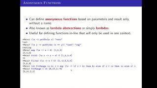 Haskell Anonymous Functions & Partial Application