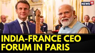 Modi In France | PM Modi And Emmanuel Macron Address India-France CEO Forum | English News