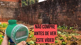 Temporizador para jardim ou horta é bom ?