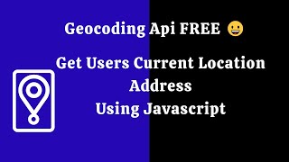 Get User Current Location/Address In Javascript Using Geolocation Api Free By NonTechBg |