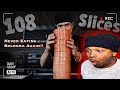 I'm Never Eating Bologna Again.... (108 Slices Challenge)| REACTION*