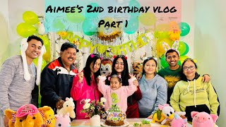 My niece’s 2nd birthday vlog-Part 1|Bhagin or birthday celebration 🎉 |Party preparations