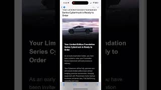 Our Tesla Cyber Truck is Ready for Order. #tesla #cybertruck