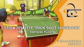 Stanislav Kučera - STIGA 2014 Table Tennis TrickShot Showdown