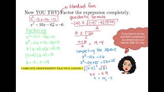 Lesson 2_ Solving Quadratic Equations