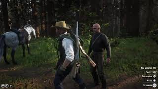 RDR2 Online mysterious bald man appear after update 1.21