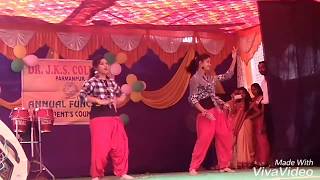 TU CHIJ BADI HE MAST MAST_-_DR.J.K.S.  COLLEGE ANNUAL FUNCTION 2018