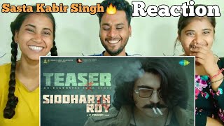 Siddharth Roy Official Teaser | Siddharth Roy Official Teaser Reaction