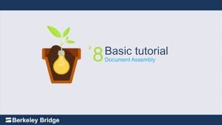 8. Decision Tree Basic Tutorial: Document Assembly