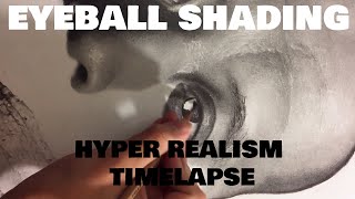 Drawing a Hyper Realistic Portrait: Eyeball/Pupils!