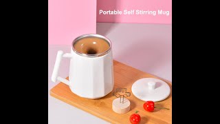 Portable Self Stirring Mug