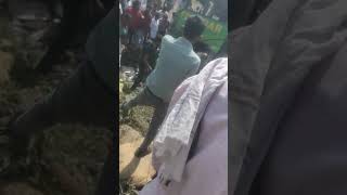 khategaon bus  accident 9 tarik ka bus accident khategaon ka hadsha