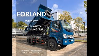 FORLAND FD120 4WD | TẢI TRỌNG 6,4 TẤN - SỨC CHỨA THÙNG 5,5 KHỐI.