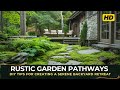 Rustic Garden Pathways DIY Tips for Creating a Serene Backyard Retreat