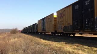 CP 255 Binghamton, NY - Toronto, ON meets 246, conductor Heather and engineer Andy, great crew