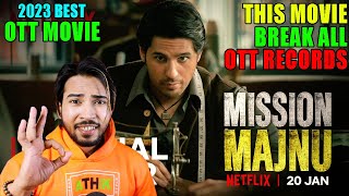 Mission Majnu Official Trailer | Sidharth , Rashmika | Netflix India | Reaction By Hey Yo Filmiz