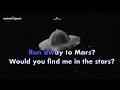 talk run away to mars basement karaoke instrumental with lyrics background vocals included