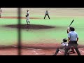 2017 高校野球 夏 大阪桐蔭 藤原恭大君 【芯をはずしての技ありヒット！】