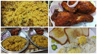 SPECIAL LUNCH...BANGALORE ka famous CHICKEN BIRIYANI with CHICKEN KABAB...