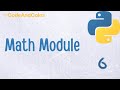 Math Module - #6 Python 3 Tutorial