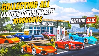 “BUYING ALL LUXURY CARS WORTH 10000000 $ 🤯 ”#shortslive #shortsfeed #shorts #car for sale simulator