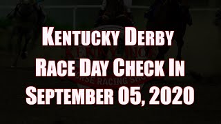 2020 Kentucky Derby Race Day Check In