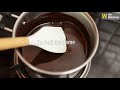 2 ingredient chocolate ganache no cream no butter homemade chocolate ganache wow delicious