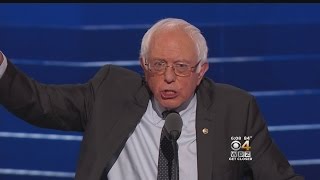 Bernie Sanders Campaigns Relentlessly For Clinton