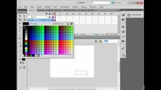 Flash Basics Tutorial 3 Text Strings & Action Script.avi