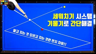 126화. 세워치기! 그저 감각으로만 치시나요? 개념만 알고 있어도 확률이 올라갑니다. #세워치기 #세워치기시스템 #991시스템 #노잉글리시 #무회전