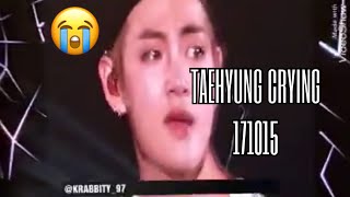 171015 TAEHYUNG CRYING 〈THE WINGS TOUR OSAKA DAY 2〉