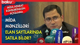 MİDA mənzilləri elan saytlarında satıla bilər? - BAKU TV