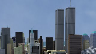 New York in Minecraft 2001 1:2 scale