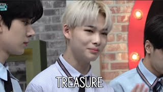 Enhypen mentions Treasure as an 2020 group.