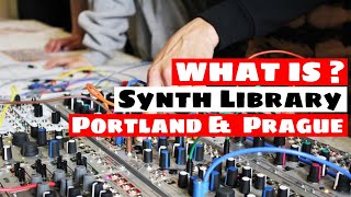 WHAT IS The Synth Library Portland \u0026 Prague? Interview | SYNTH ANATOMY