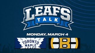 Maple Leafs vs. Bruins LIVE Post Game Reaction - Leafs Talk