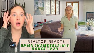 REALTOR REACTS: EMMA CHAMBERLAIN HOME TOUR WITH ARCHITECTURAL DIGEST Open Door Series