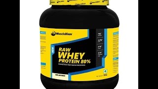 MuscleBlaze Raw Whey Protein